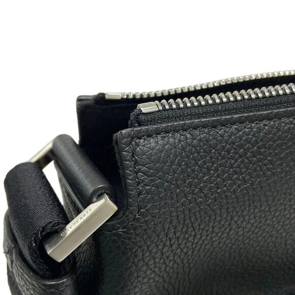 Salvatore Ferragamo - 241484 Black Leather Shoulder Bag - Picture 13 of 15